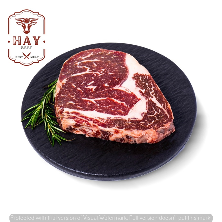 DAGING SAPI RIBEYE AUS STEAK BEEF FROZEN FOOD 100% HALAL