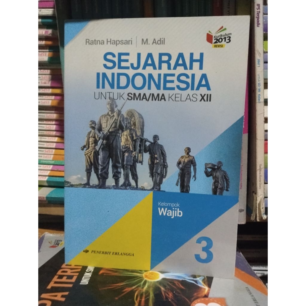 sejarah Indonesia SMA kls 3 buku ori