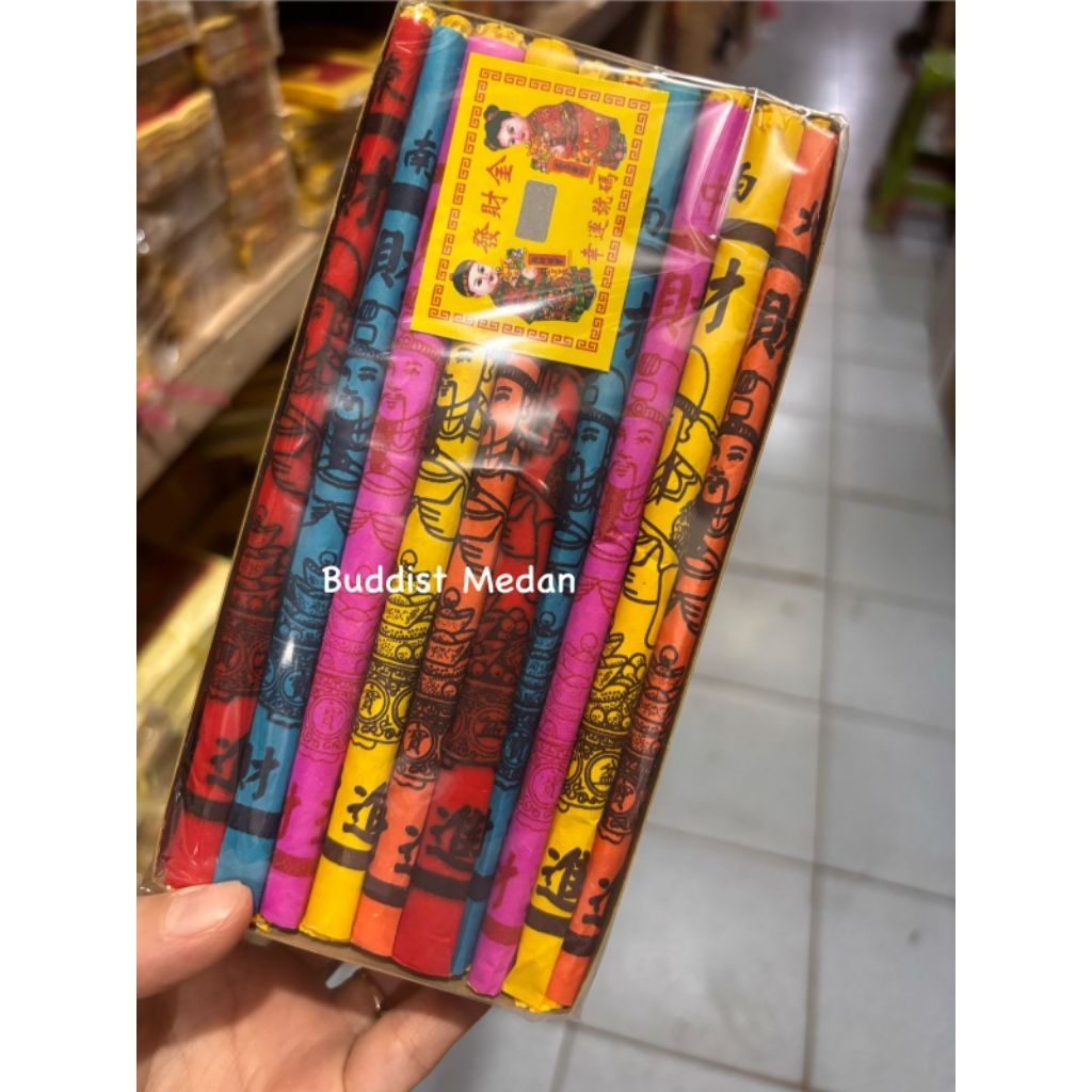 Kertas Sembahyang ulu chaisen/ kimcua fat chai Kim kotak 5warna