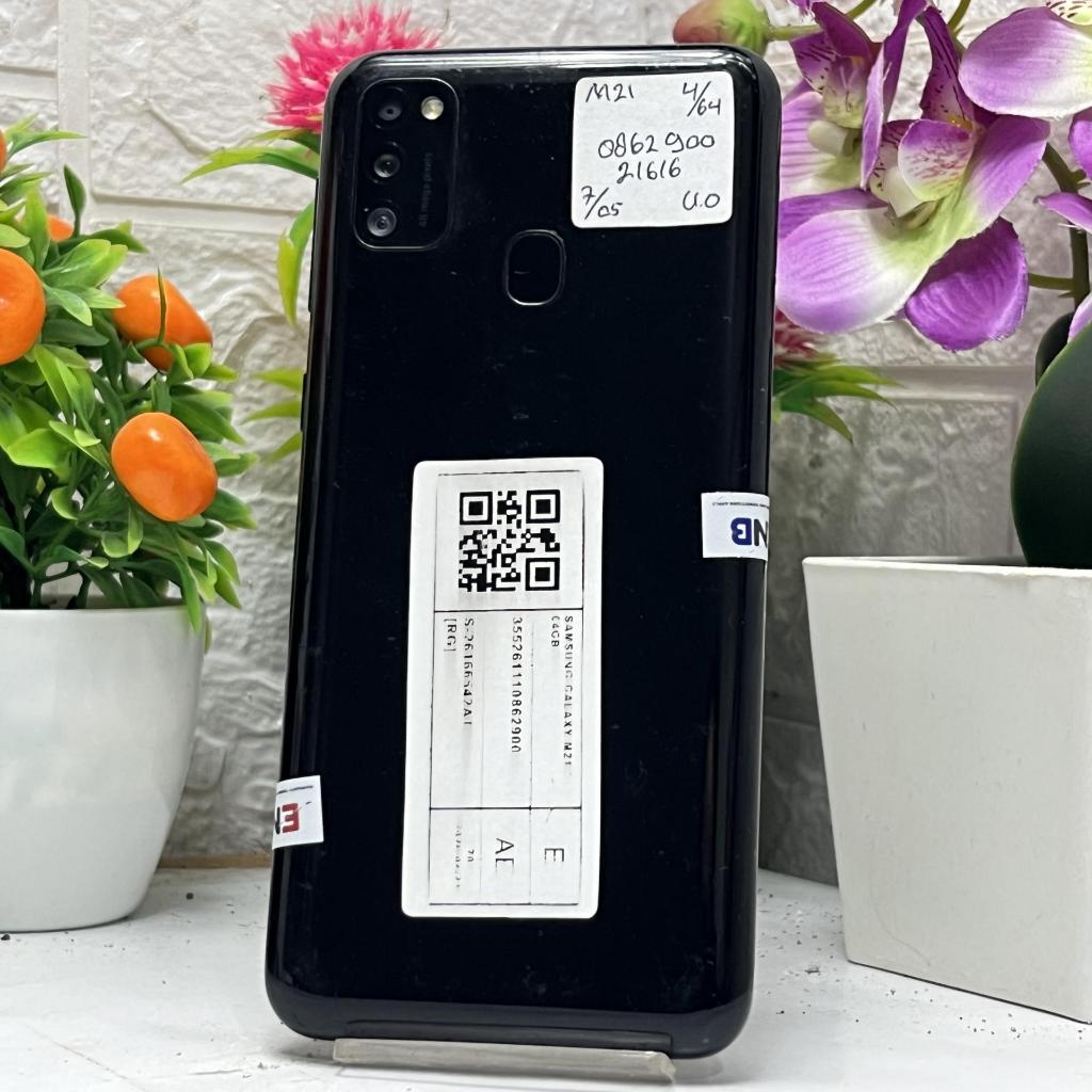Samsung M21 4/64GB Bekas Second Eks Grs Resmi Samsung Indonesia