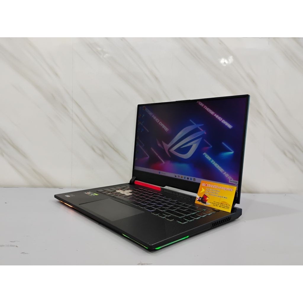 LAPTOP ASUS ROG STRIX G513IH-R765B6T-O SECOND SIAP PAKAI