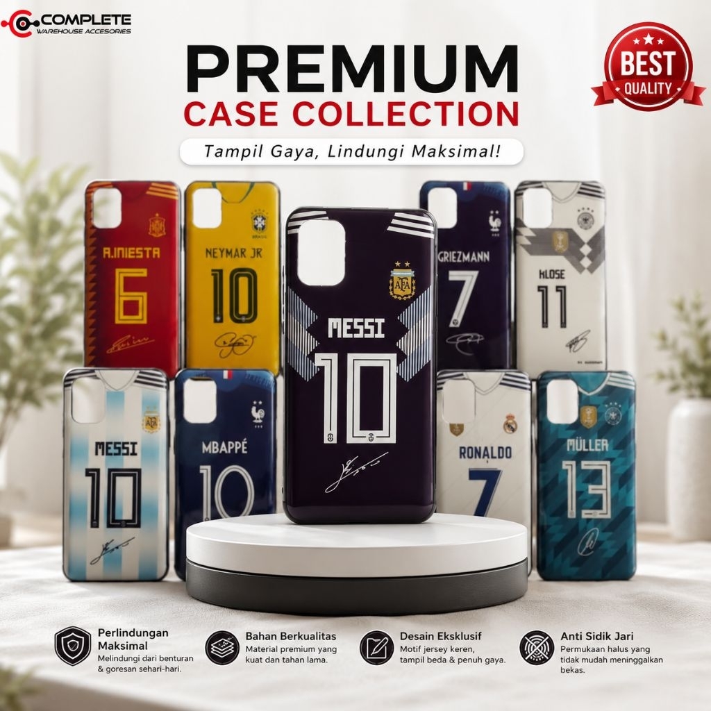 CASE SAMSUNG A20S / A20 / A30 / M10S MOTIF BOLA