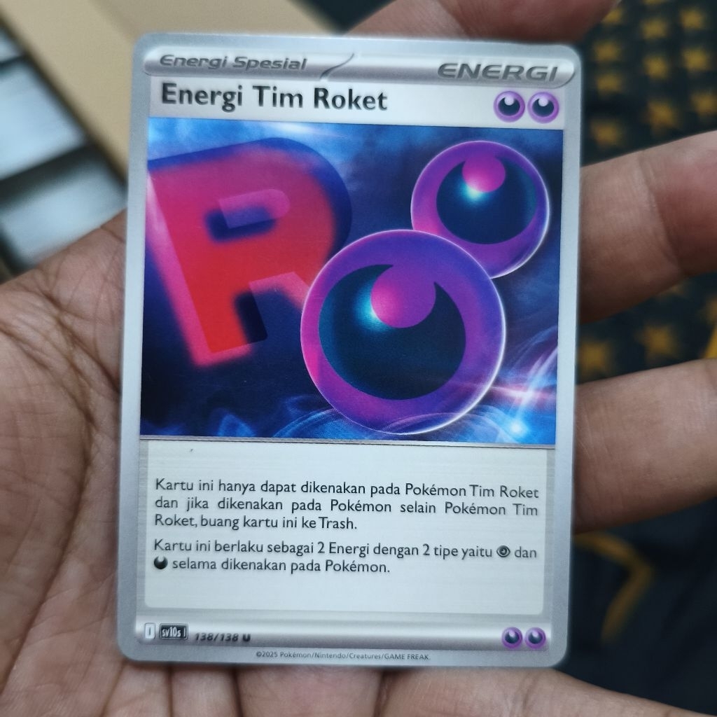 energi tim roket tcg pokemon / kartu pokemon
