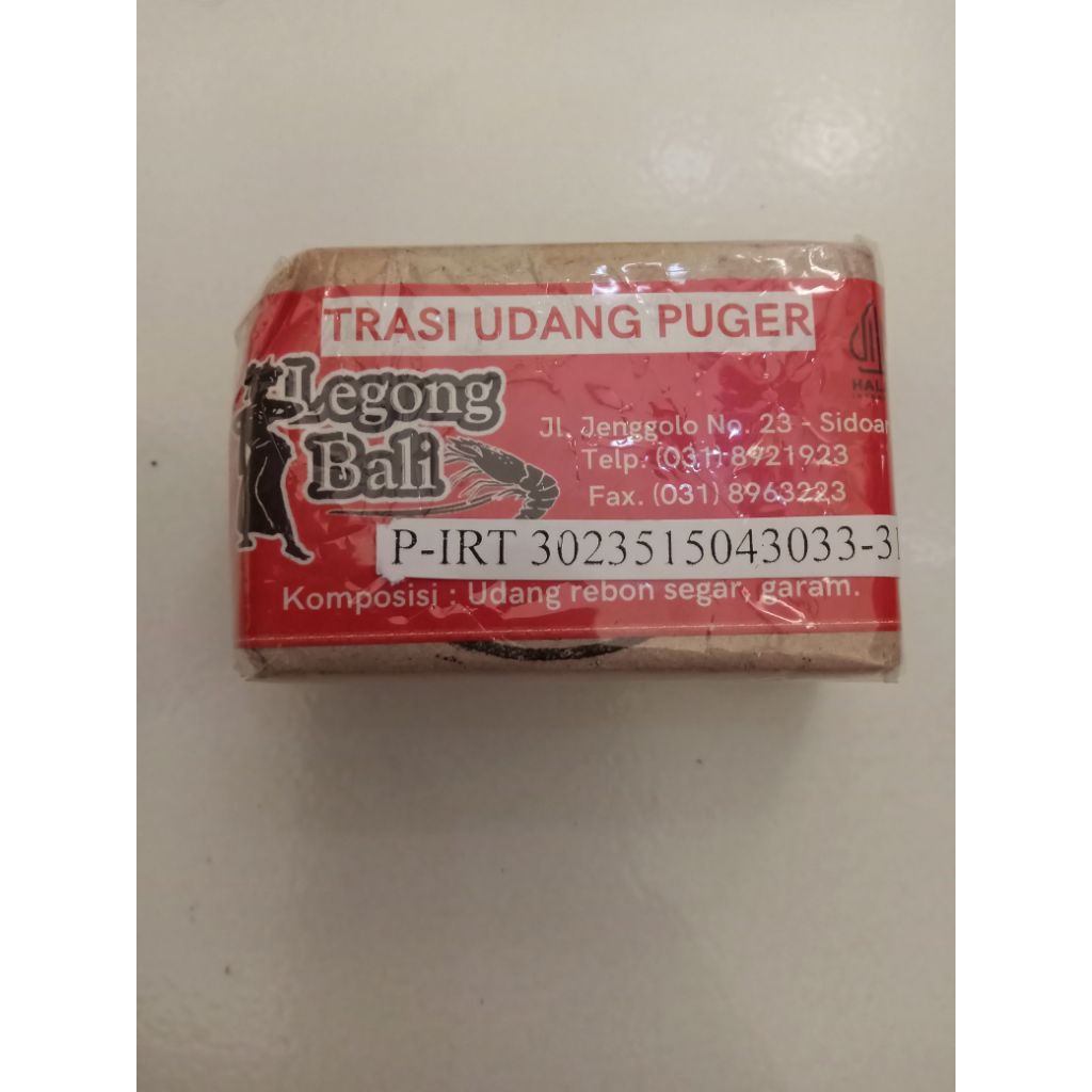 Terasi puger legong bali 100 gram