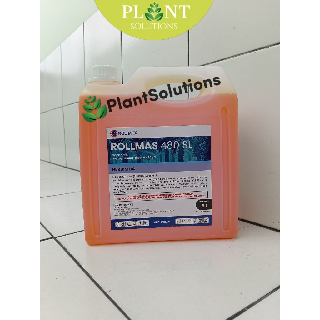 HERBISIDA SISTEMIK ROLLMAS 480 SL 5 LITER