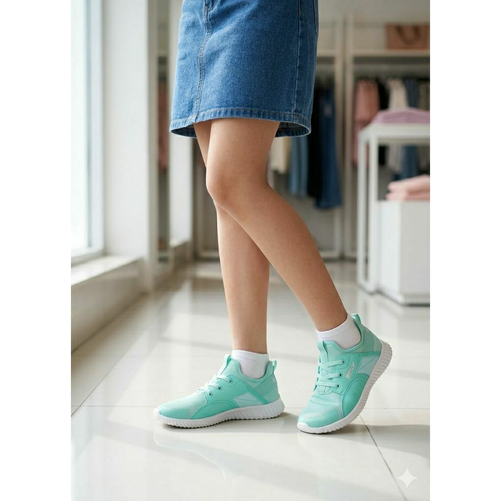 Sepatu Sneakers Casual Cewek Dewasa Bfly Matahari