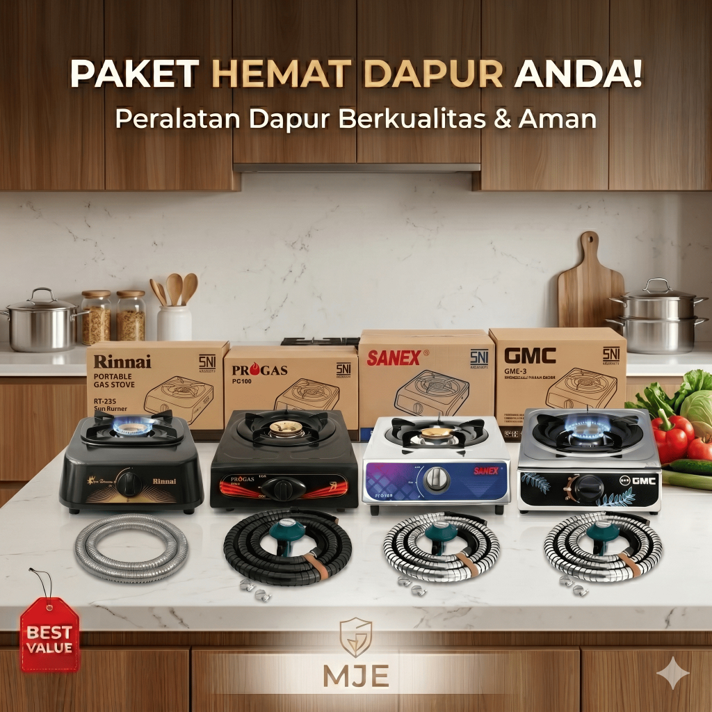 Kompor gas 1 tungku murah/kompor 1 tungku / kompor satu tungku / kompor murah promo satu set selang 