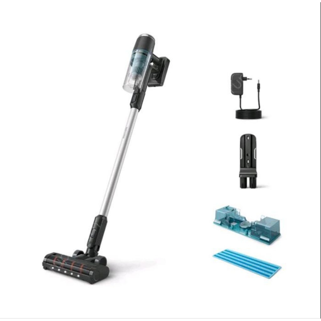 PHILIPS CORDLESS VACUUM CLEANER XC 3131 PENYEDOT DEBU