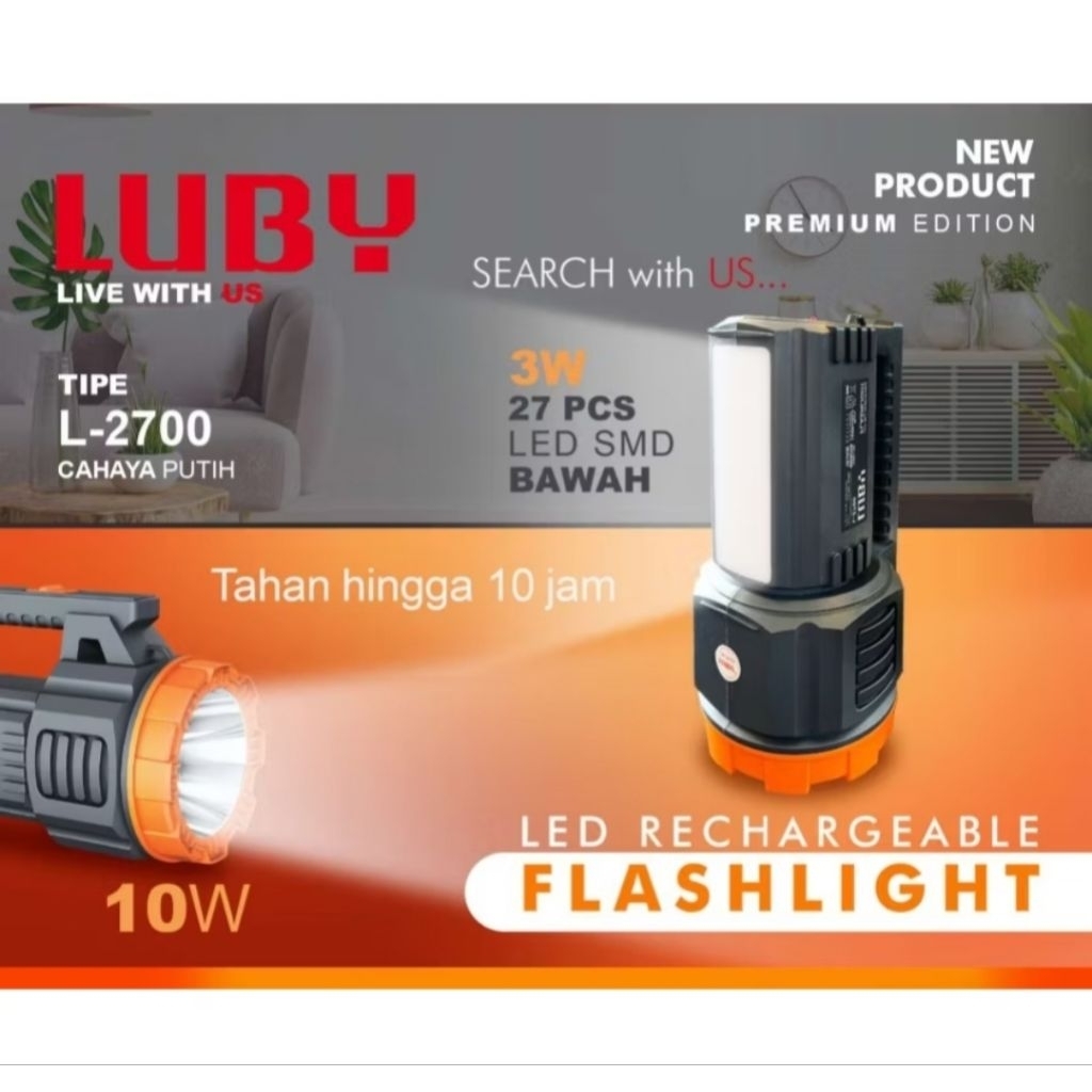 SENTER LED LUBY EMERGENCY L-2700
