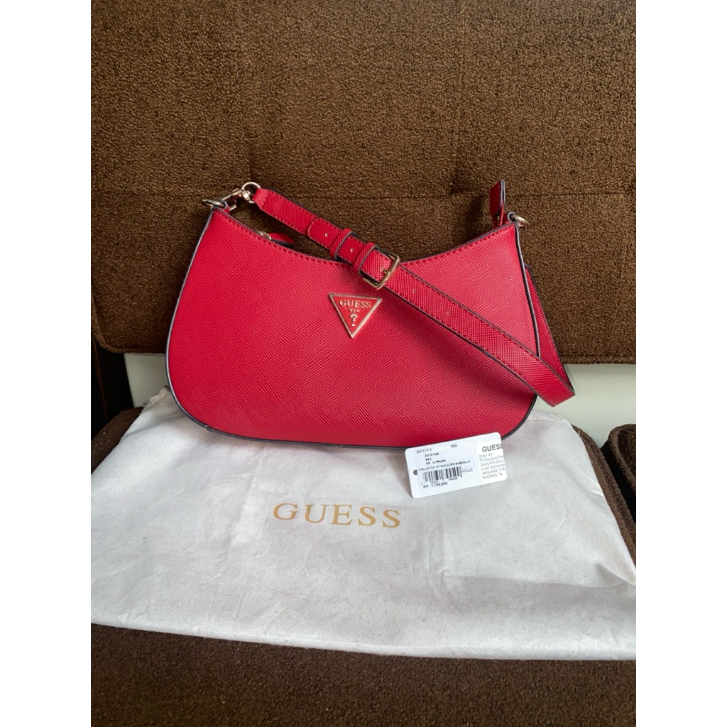preloved shoulder bag guess noella | limited edition