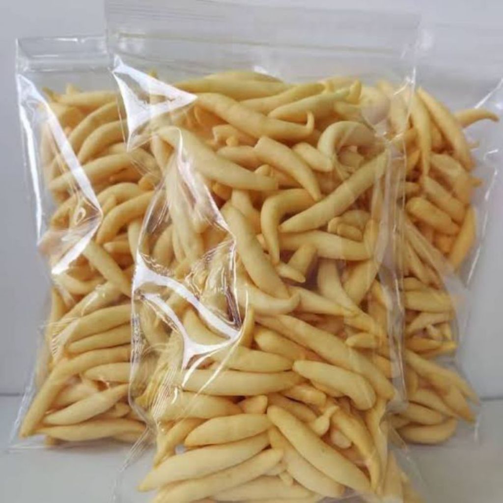 Cemilan Snack Telur Gabus Keju 1kg- Renyah, Gurih, Halal