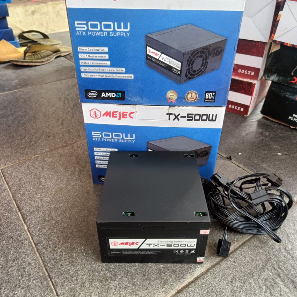 Power Suplay Mejec 24pin fan 8cm