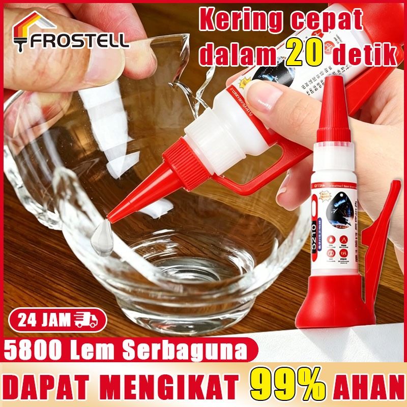 Lem serbaguna Lem kuat super Kuat kelas penerbangan Untuk Kayu/Logam/Plastik/Keramik/Batu Lem super 
