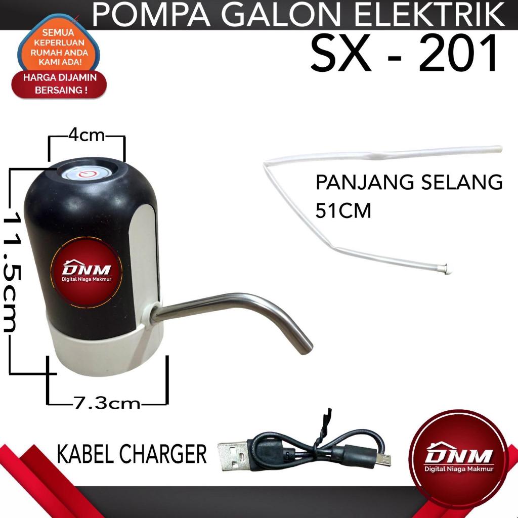 Pompa Galon Elektrik Otomatis Automatic Automatis Murah Bagus SX-201 SX 201