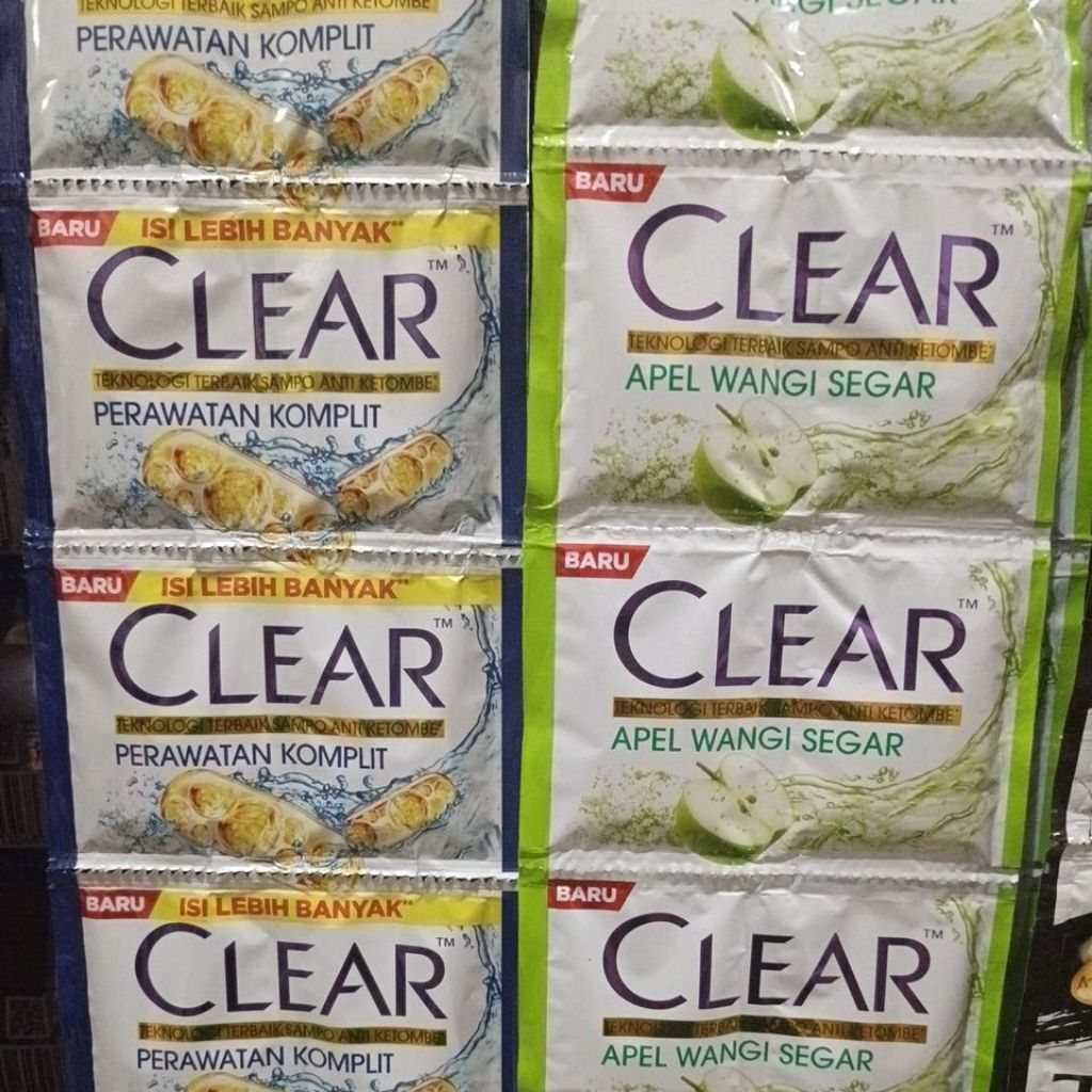 shampo clear sachet