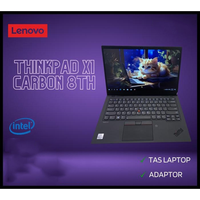 Laptop Lenovo Thinkpad X1 Carbon 8th Core i7 Gen 10 Ram 16GB SSD