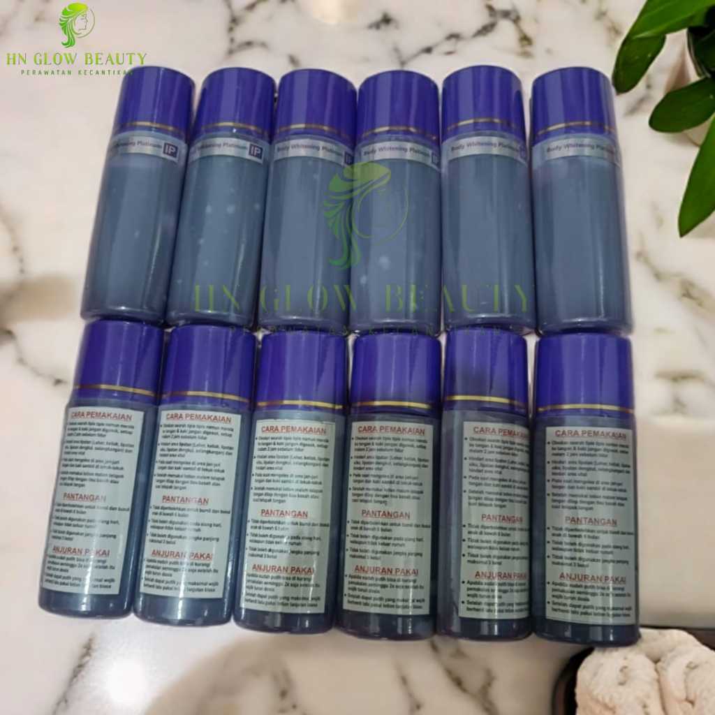 PAKET GROSIR 8 BOTOL HB ANGGUR PLATINUM IP ORIGINAL AGR004001 | HB DOSTING SUPER WHITENING