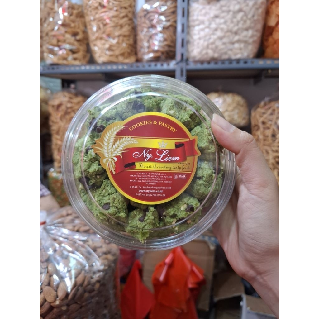 kue kering greentea Ny Liem