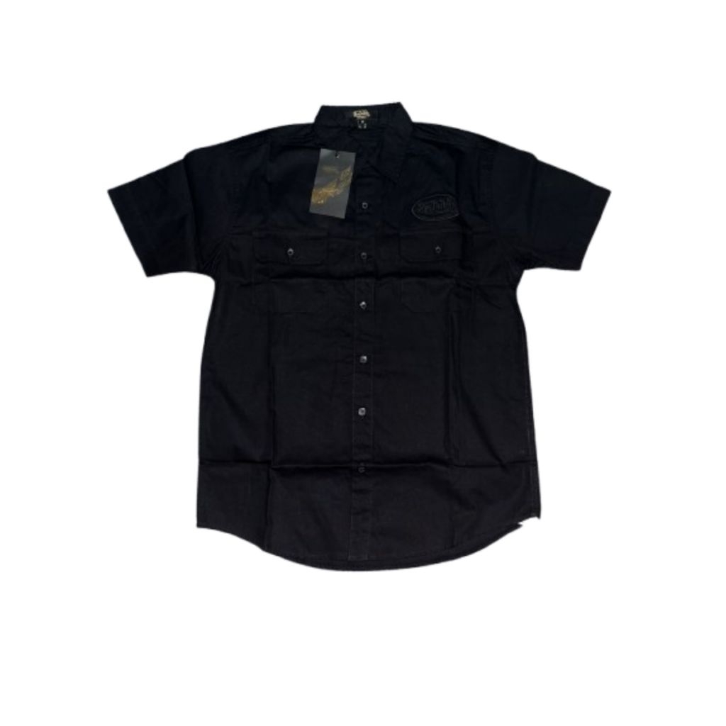 WorkShirt Von Dutch Black - On Black