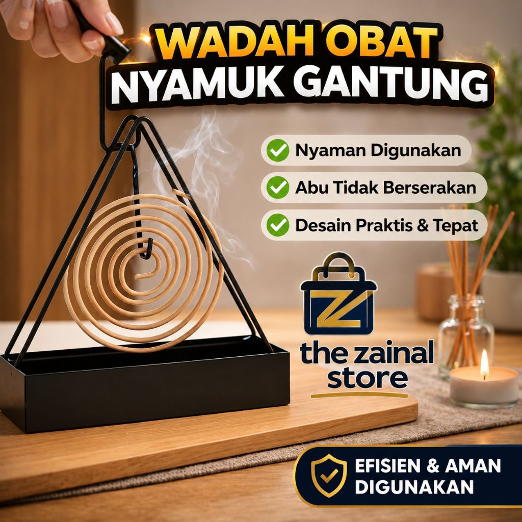 Tempat obat nyamuk Bakar/ wadah obah nyamuk Gantung
