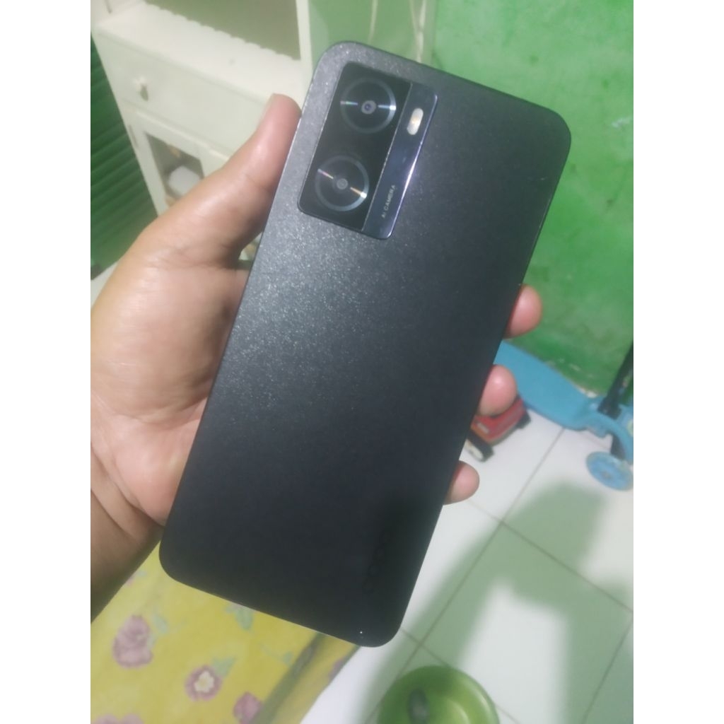 Oppo A57 2022 ram 4+4gb/64gb original minus lcd harus ganti
