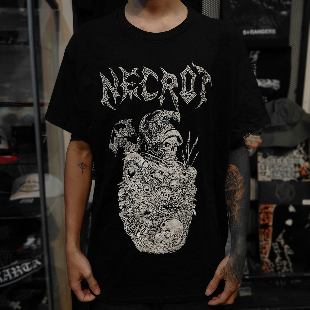 T-Shirt / Kaos Band NECROT - NORT AMERICA TOUR 2025 Official Merchandise Original
