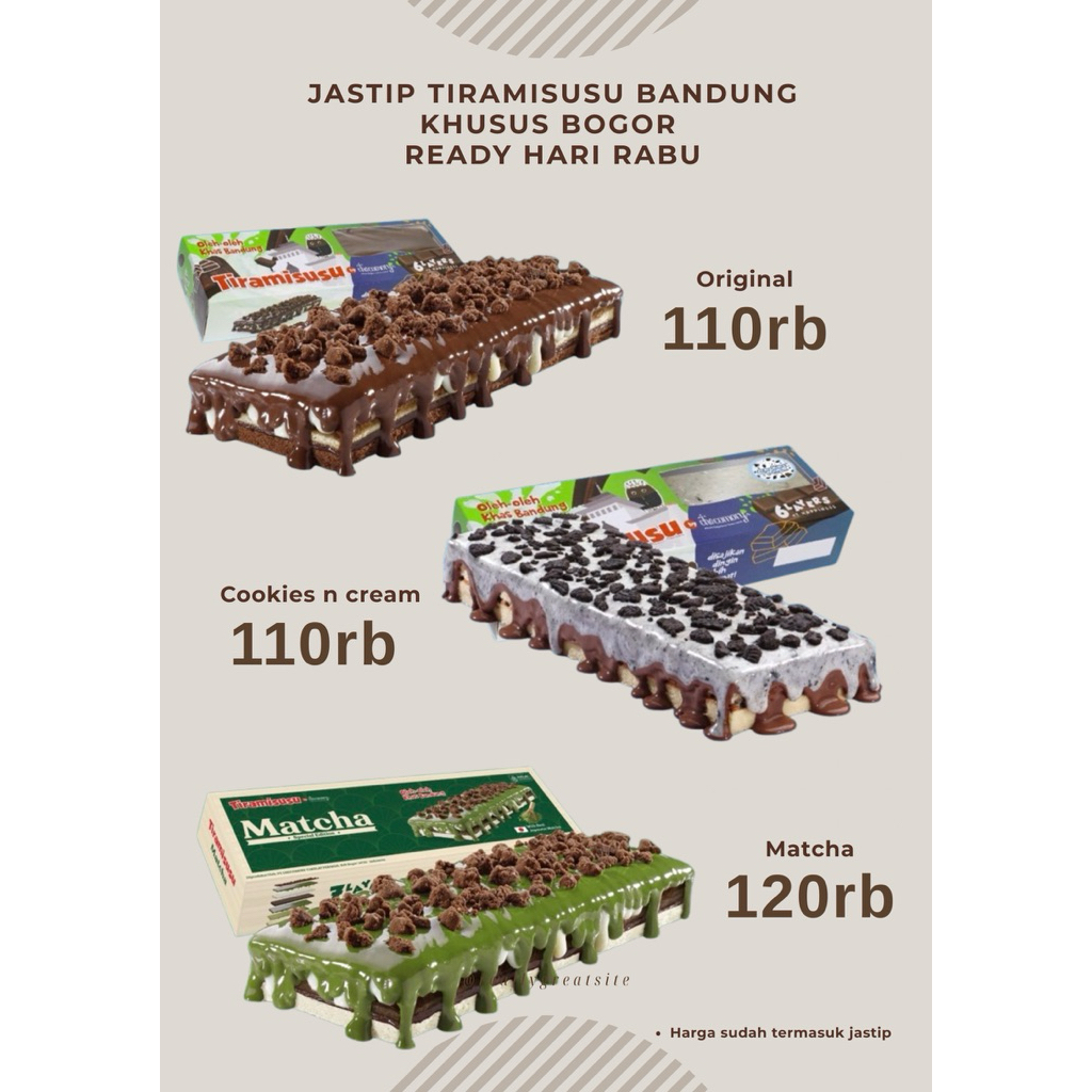 Tiramisusu Bandung