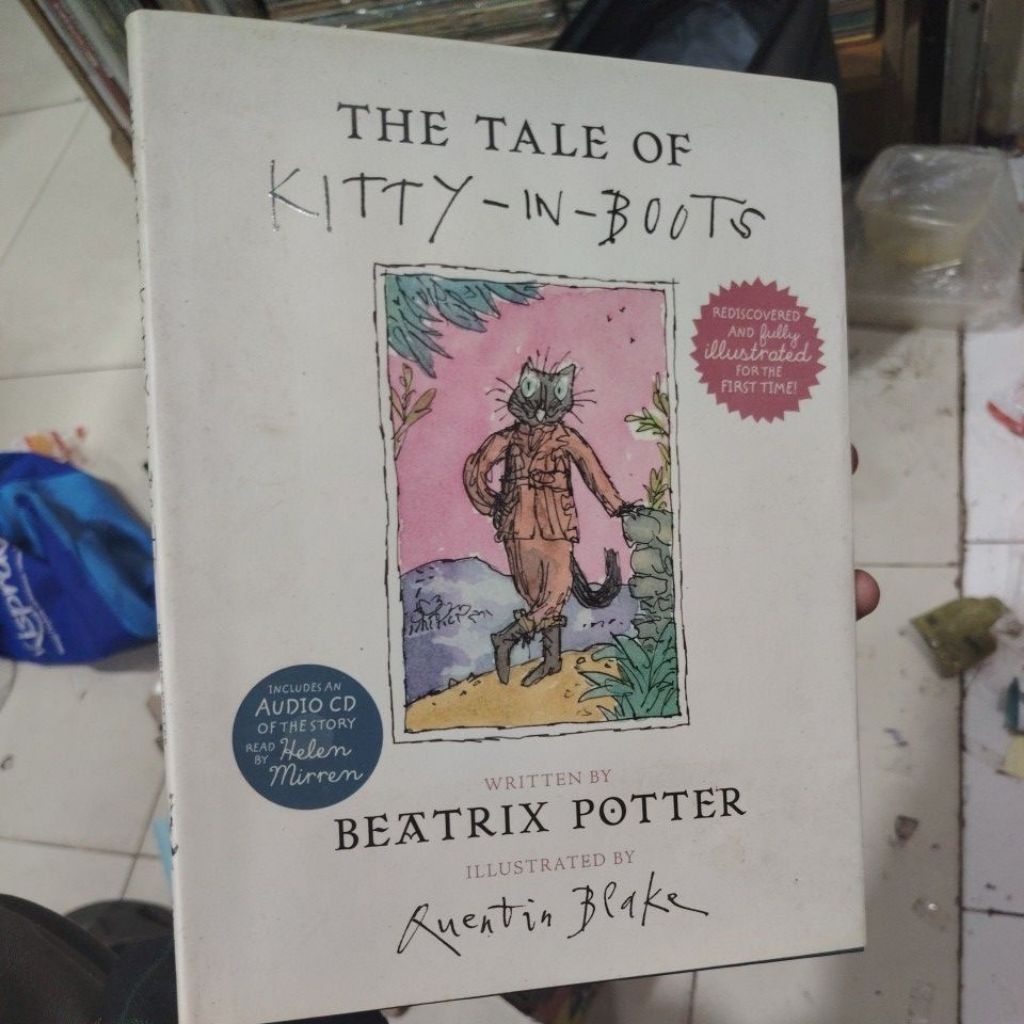 buku The tale of kitty in boots - Beatrix potter