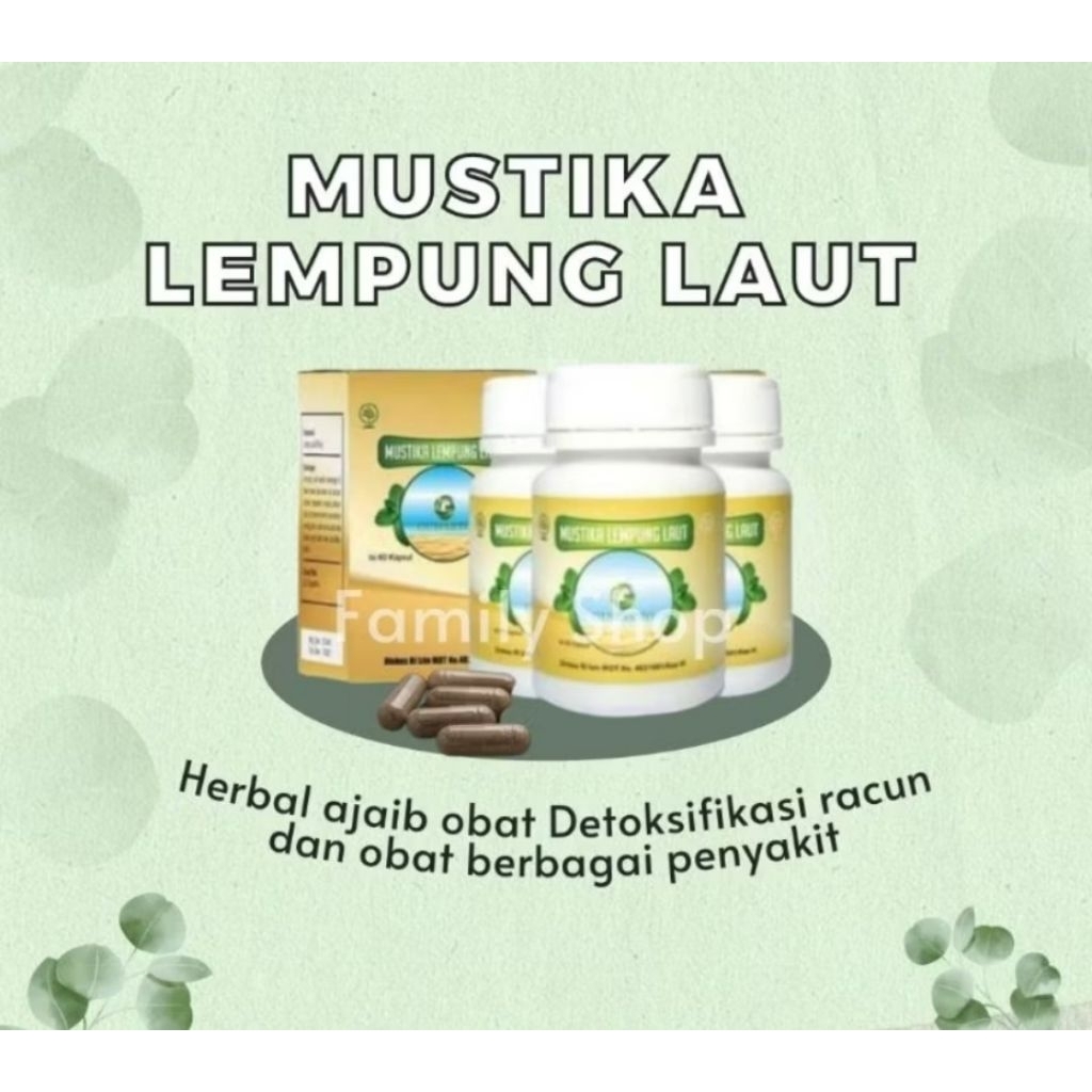 Obat Herbal Mustika Lempung Laut Original Grosir