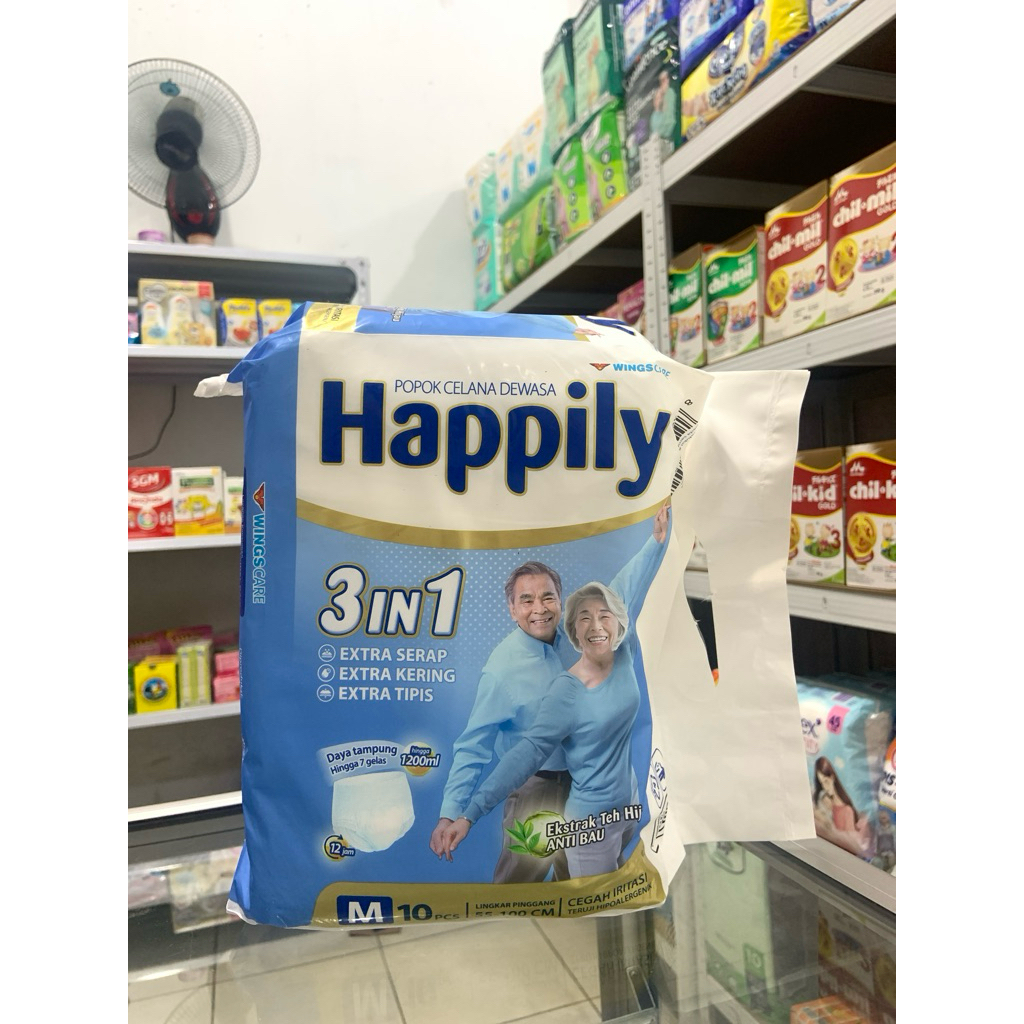 Happily pampers dewasa M10