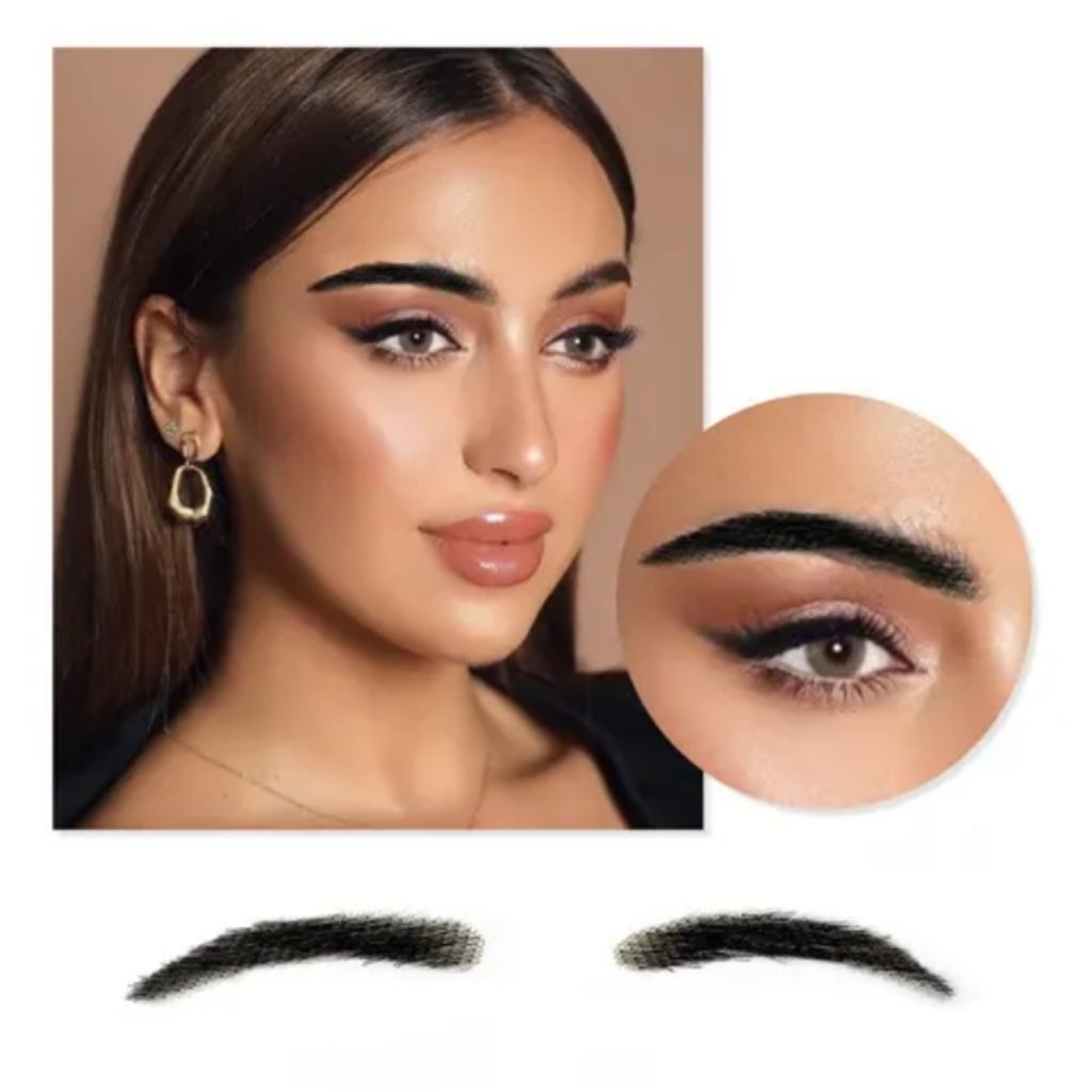 GRIYA REMA Alis Palsu Natural Fake Alis Sulam Extension Alis Sulam Alis Natural Fake Eyebrow