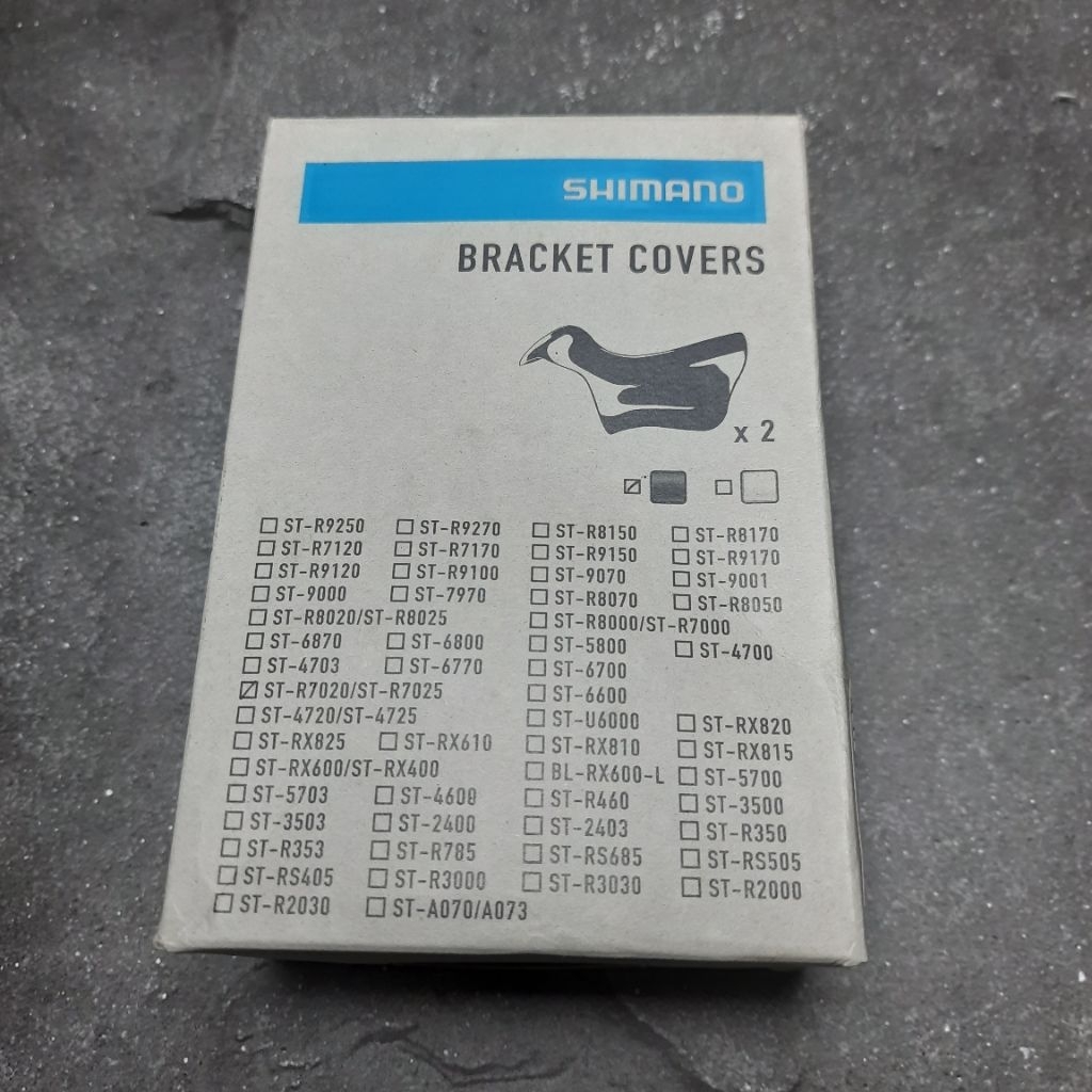 Shimano 105 ST-R7020 R7025 Bracket Covers - Hood Brifter Shimano 105 R7020 R7025