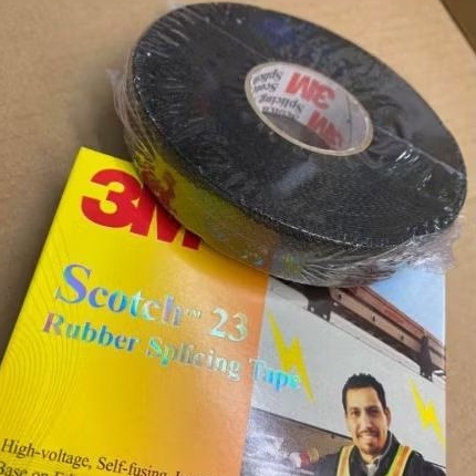 ISOLASI LISTRIK  3M SCOTCH 23 RUBBER SPLICING ISOLASI KARET ORIGINAL