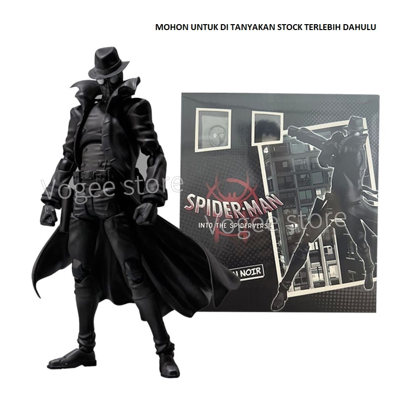 Action Figure Sentinel Spiderman Black Noir KW High Quality