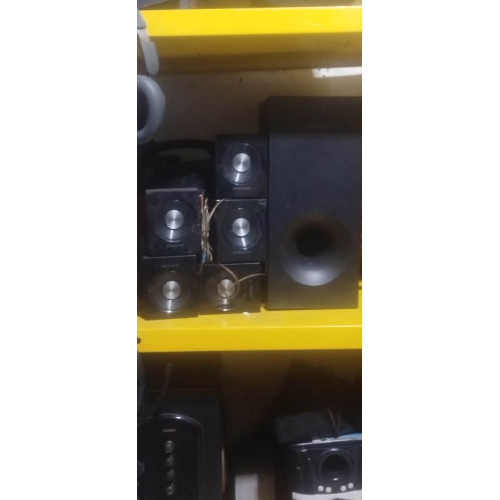 speaker subwoofer samsung pasif ex home theater