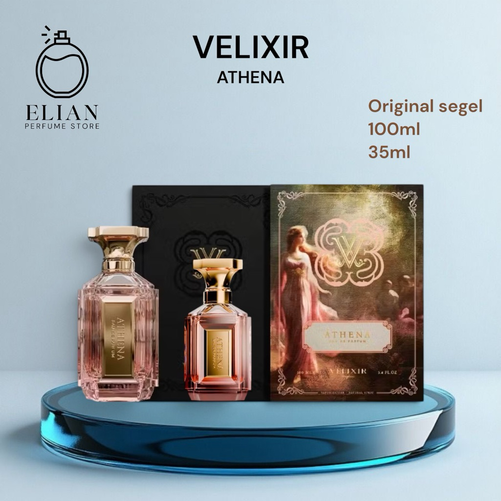 VELIXIR ATHENA 100ml 35ml original segel bnib new baru parfum ready stock