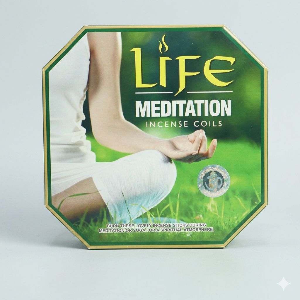 Dupa India Aromatherapi Coil - Life Meditation