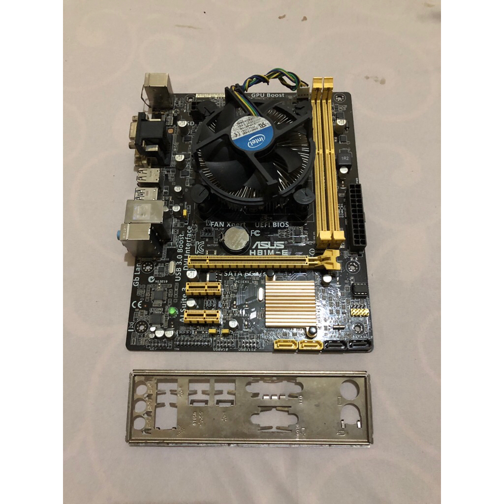 MOTHERBOARD  ASUS H81 +G3250 GEN 4
