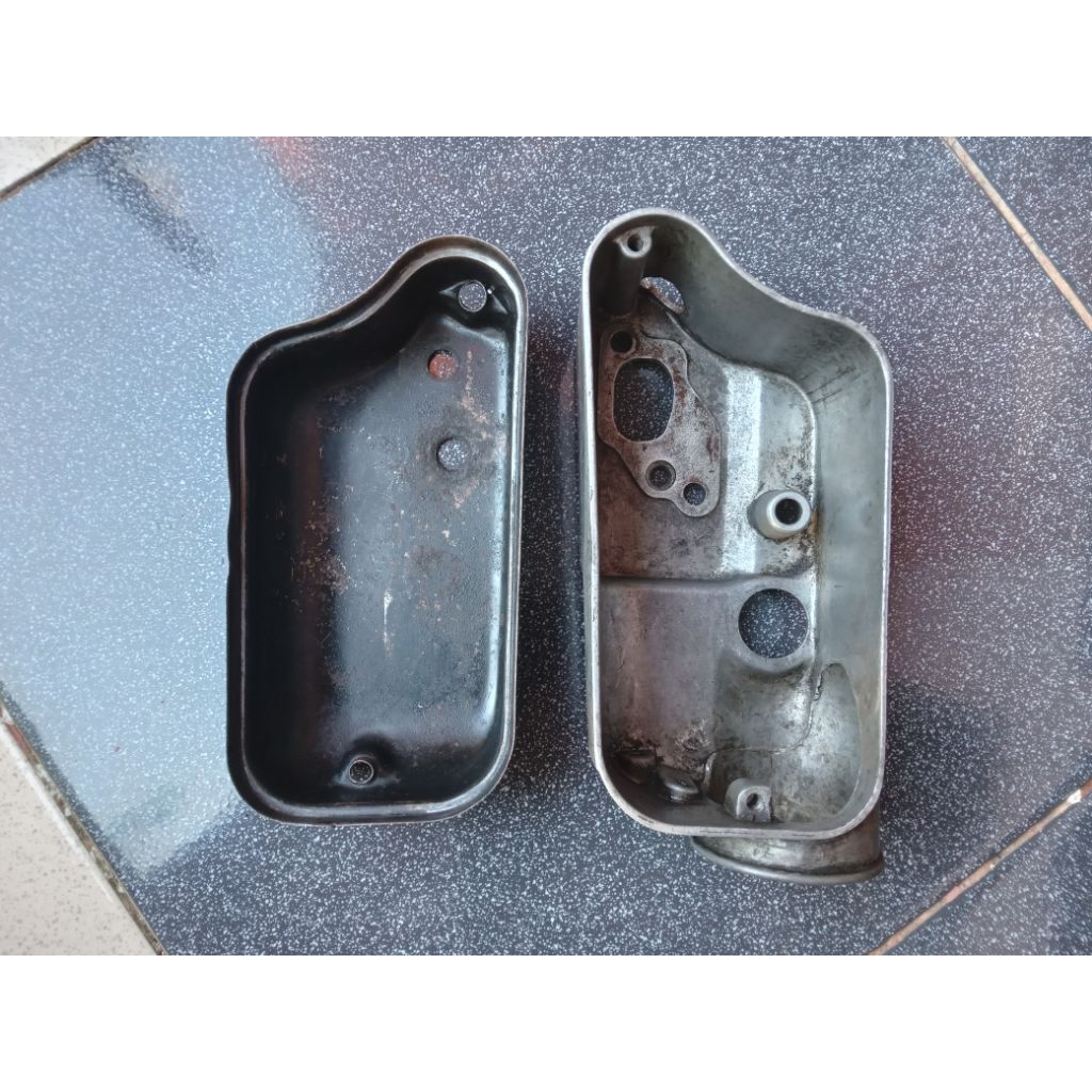 bak karbu dan tutup karbu vespa super px sprint dll