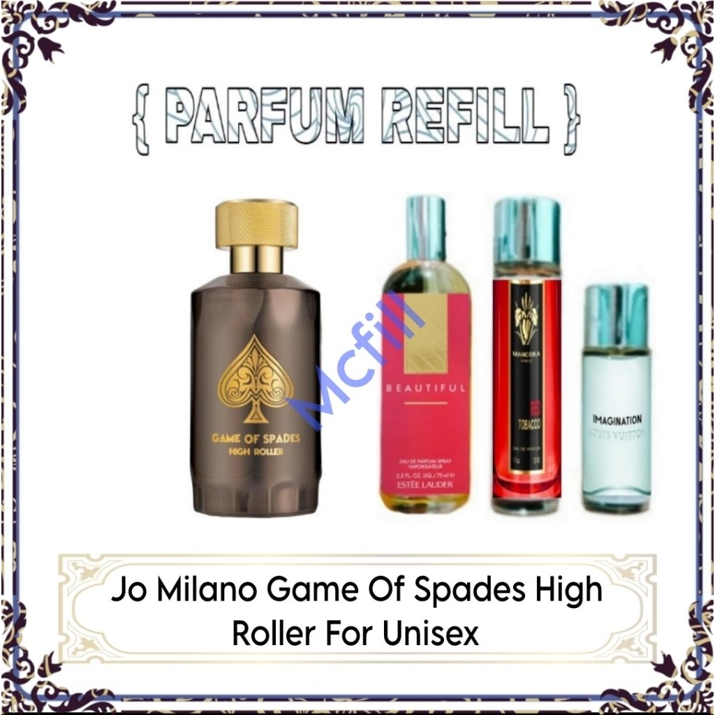 Parfum Refill Jo Milano G of S High Roller For Unisex
