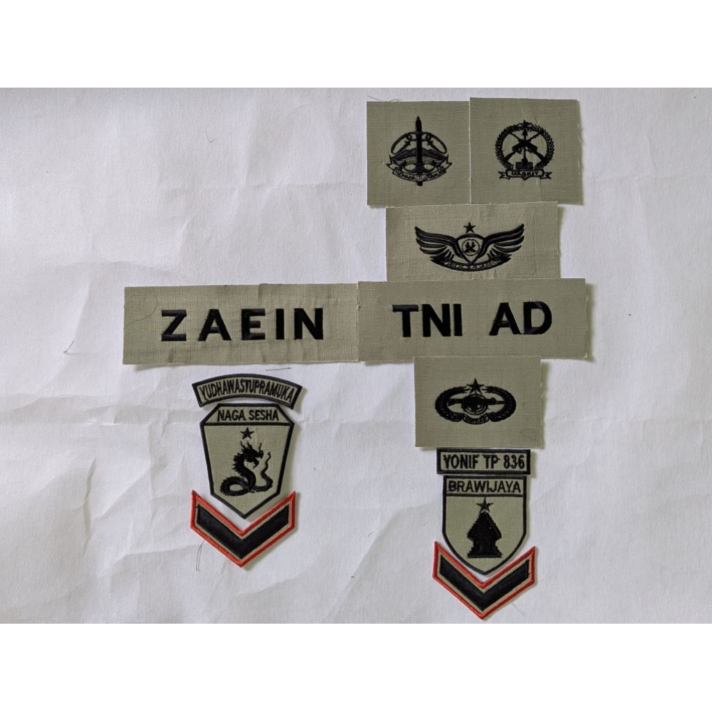 ATRIBUT TNI AD PDL TERBARU 2026