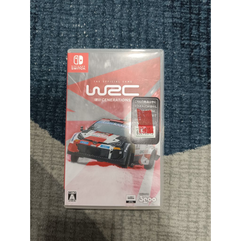 kaset nintendo switch wrc (second)