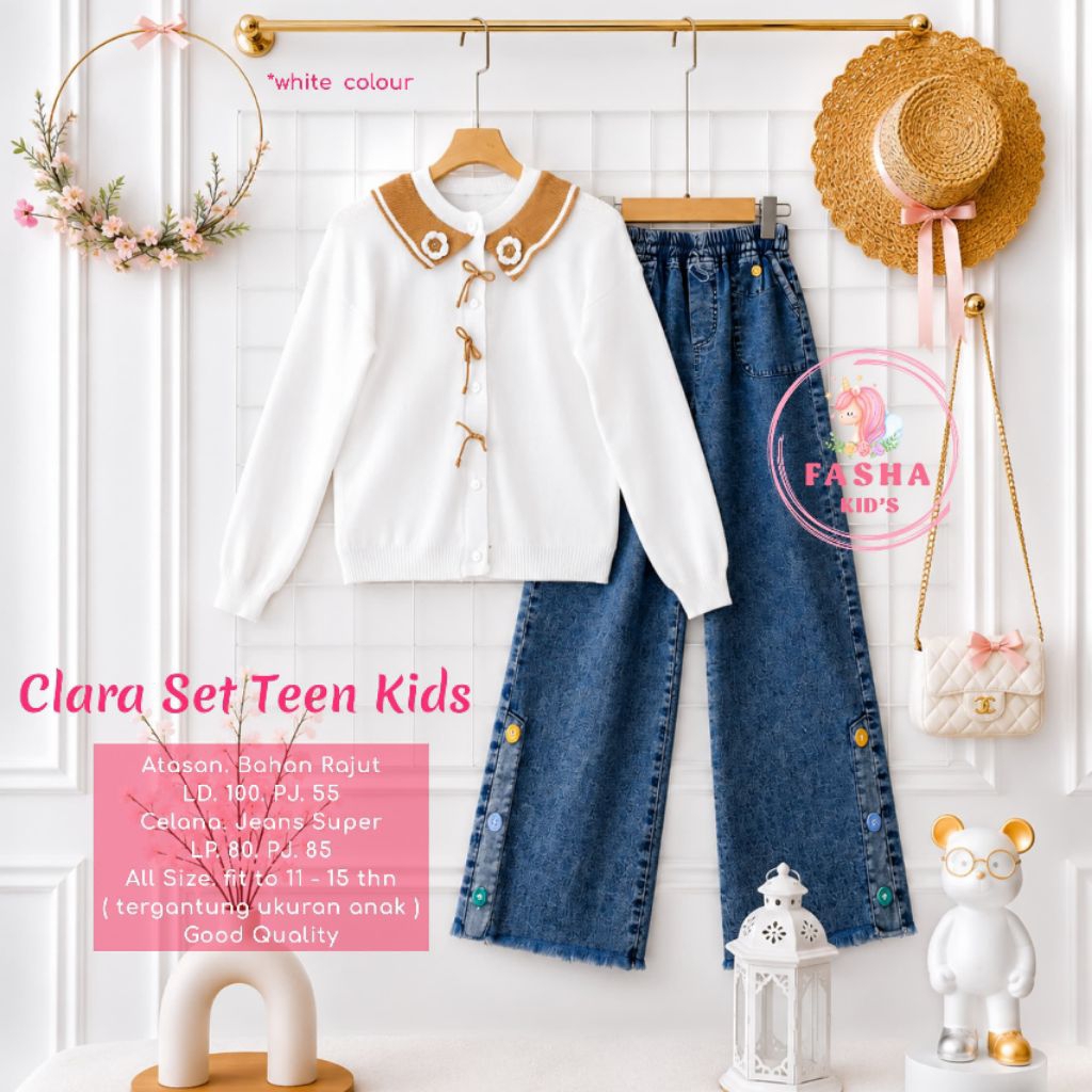 MIRUMI Clara Set Rajut Anak Remaja by. Fasha
