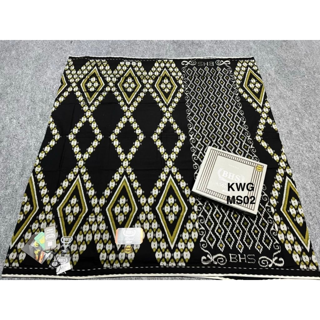 Sarung BHS Royal KWG, KGN Silver Lawas Sutra Spunsilk ATBM Limited (COD)