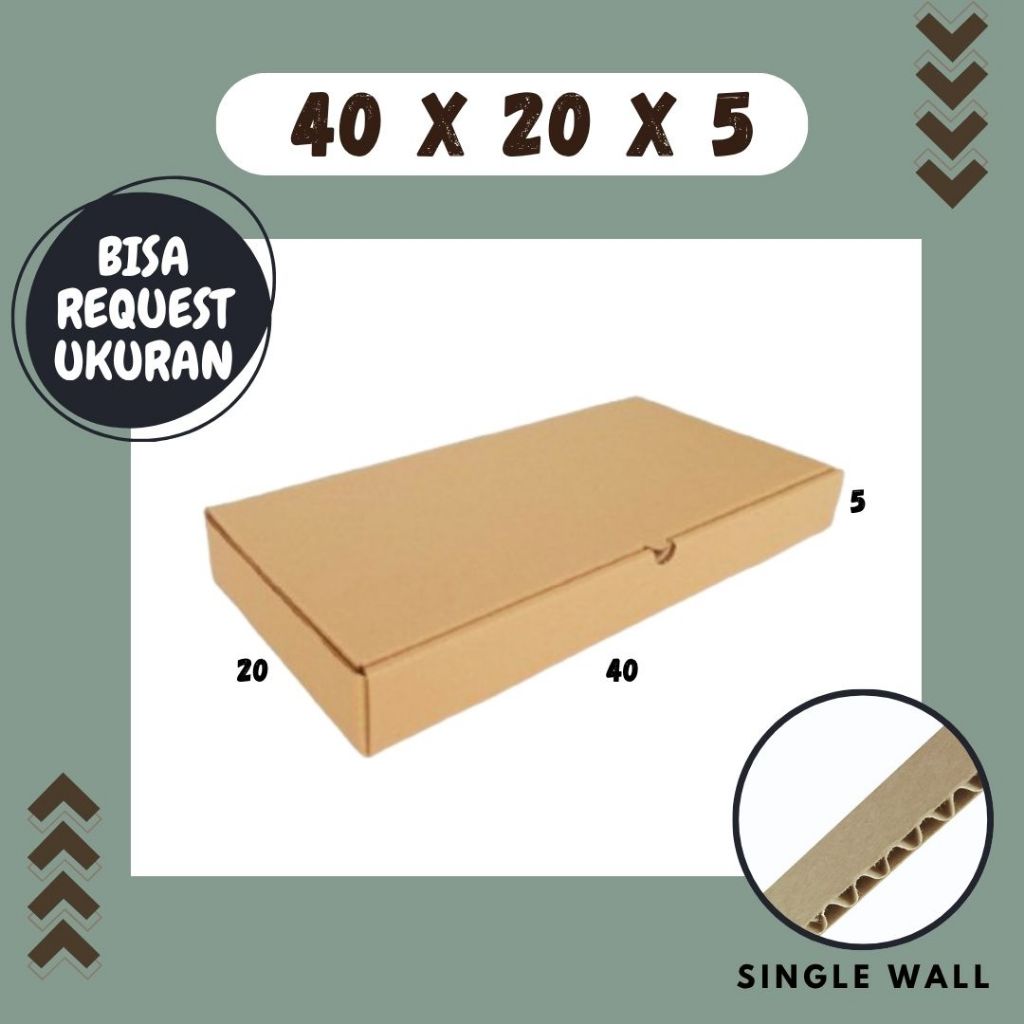 Box Packing 40x20x5 LD Kardus Pizza 40x20x5 LD Dus 40x20x5 LD Kotak Packing Hampers Dus Karton