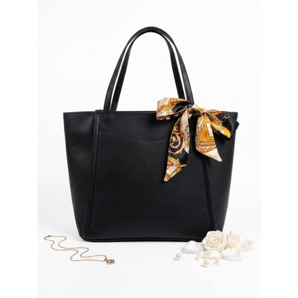 Tas Wanita Tote Kekinian Simple Elegan Muat Banyak