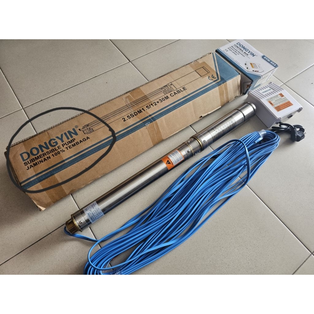 Pompa Celup Satelit 2,5inc 180watt Cap 30mtr 0,25HP Dabavon Nasional MC Dongyin