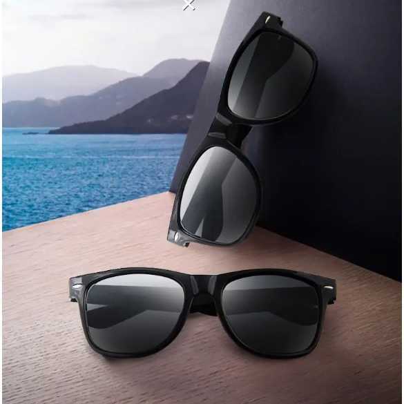 AOFLY 1125 Kacamata Hitam Retro Wayfarer Premium Unisex (UV Protection)