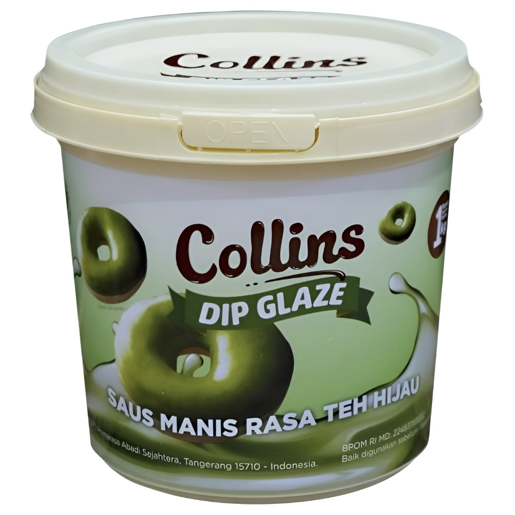 COLLINS DIP GLAZE MATCHA 1KG
