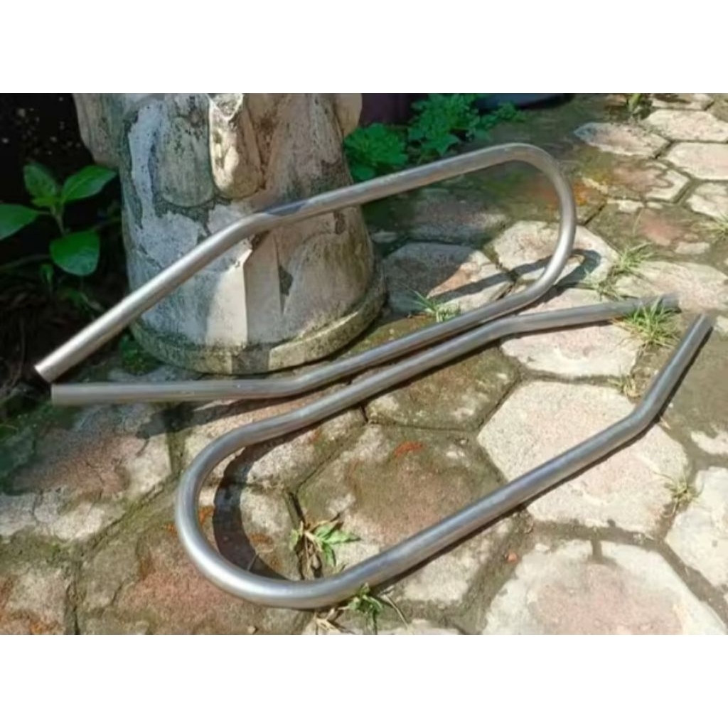 Besi U Behel U Japstyle Panjang Yamaha Tekuk Besi Lurus Tebal 2mili
